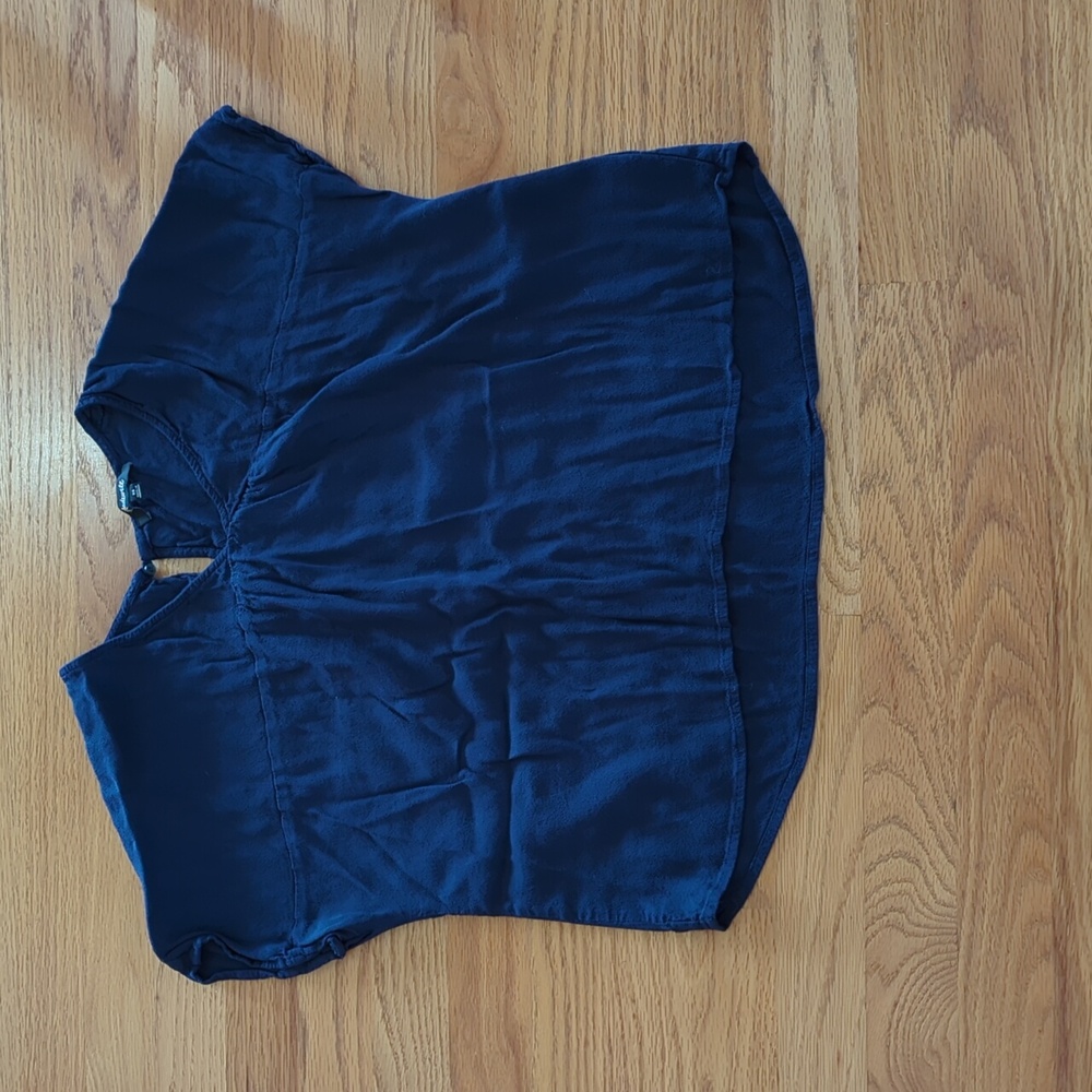 Navy Blue Madewell Top